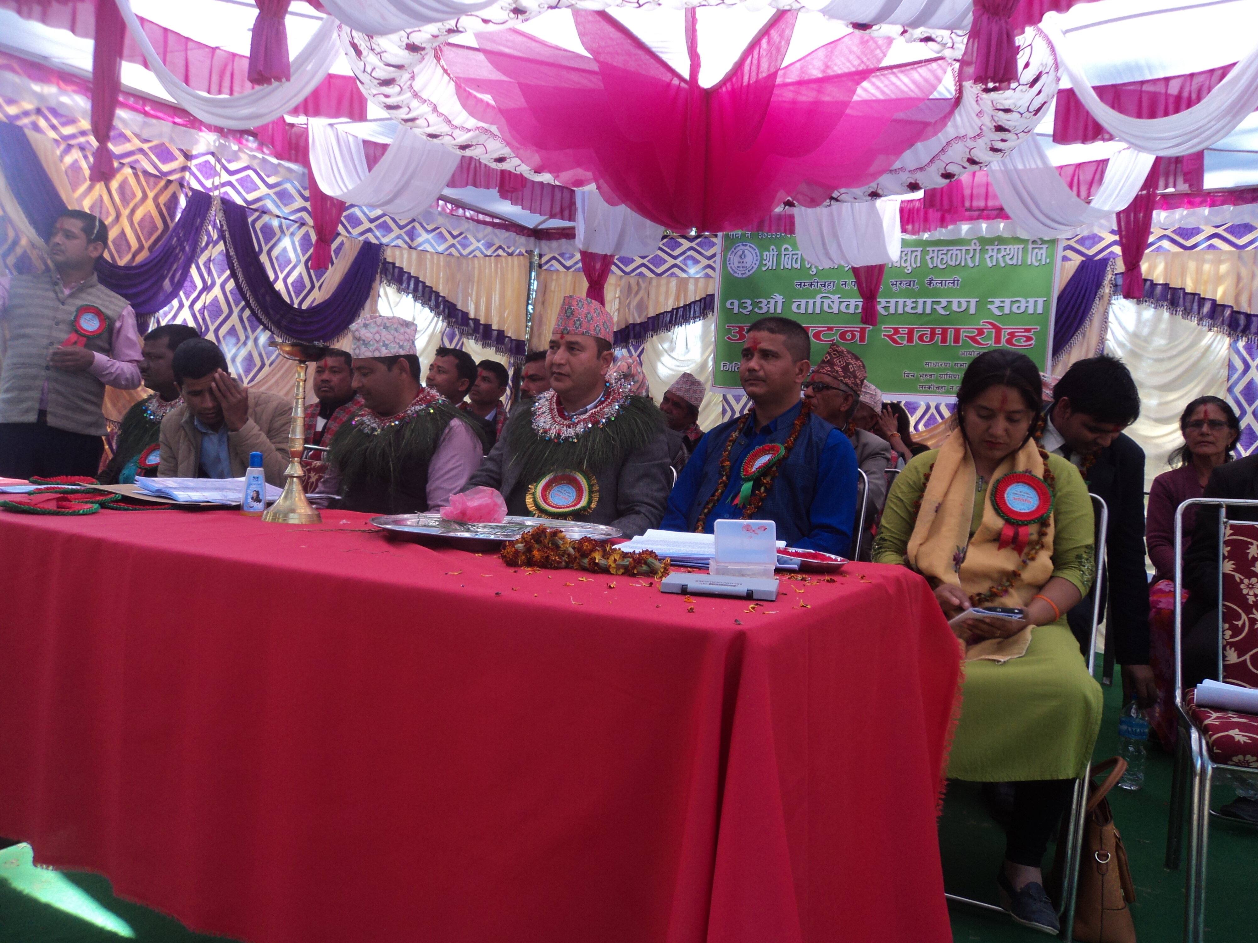 बिच भरुवा ग्रामिण बिद्युत बाट सिक्न जरुरी :सासंद रावल  