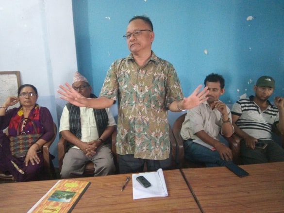 विप्लव नेकपा माथि लगाएको प्रतिबन्ध सरकारले फिर्ता लिनुपर्छ ः गोपाल किराँती
