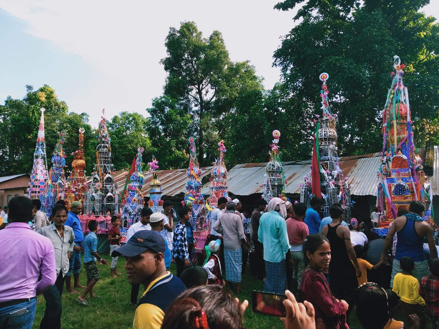 जानकी गाउँपालिकामा मुस्लिम धर्मावलम्बीहरुको पर्व मोहरम्म (ताजिय)  मेला