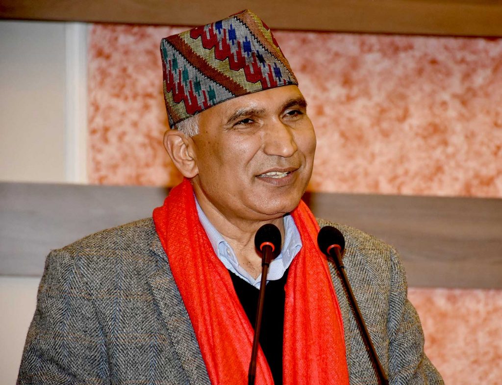 पूर्वअर्थमन्त्री विष्णु पौडेल पक्राउ