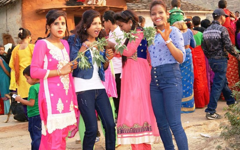 साली भिनाजु को पर्व