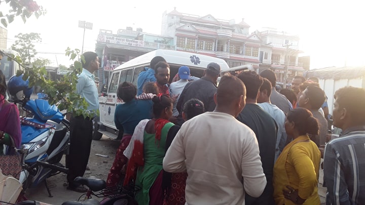 लम्कीचुहाको बलियमा बसले ठक्कर दिदा एक घाईते 