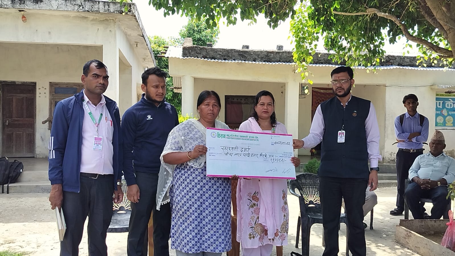किसान बहुउद्देश्यीय सहकारीद्वारा आफ्ना सदस्य सुविधा वितरण
