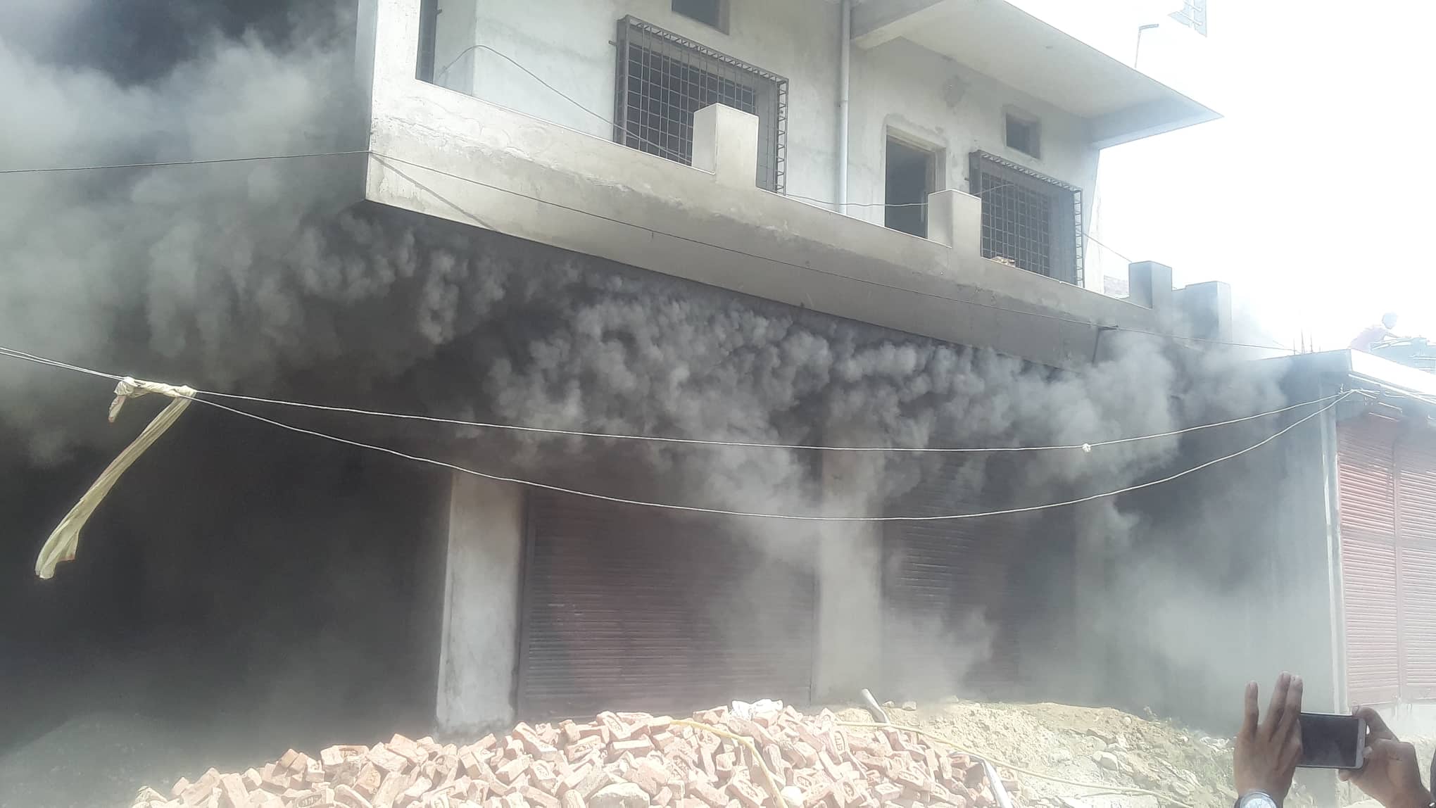 बौनियाँमा  आगलागी